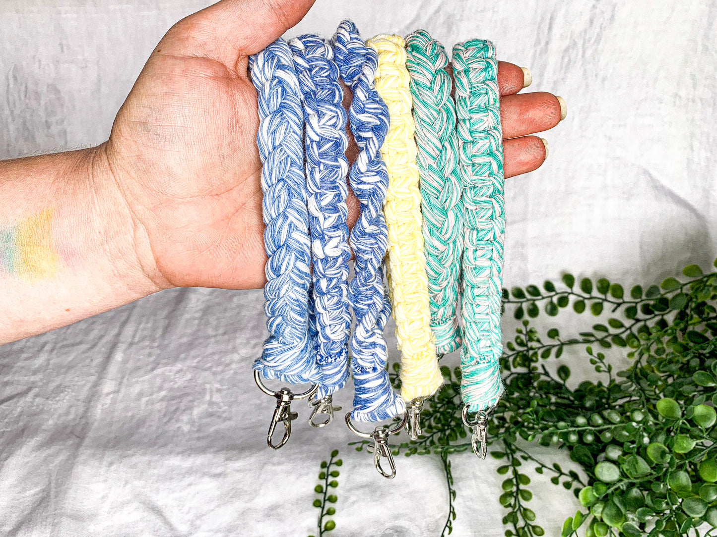 Multi-Color Wristlet Keychains (Clearance)