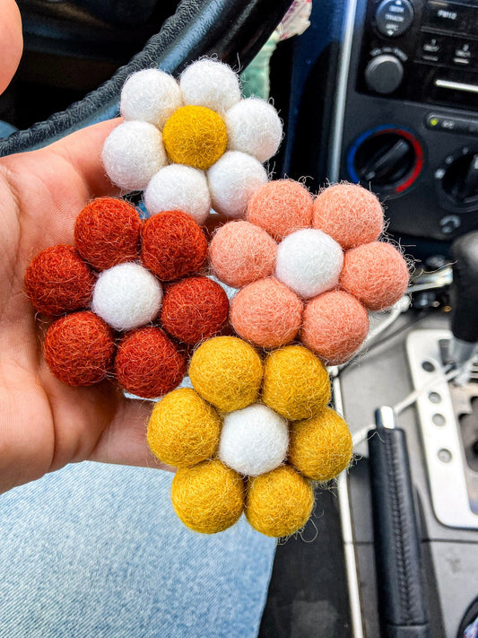 Flower Car Vent Clips