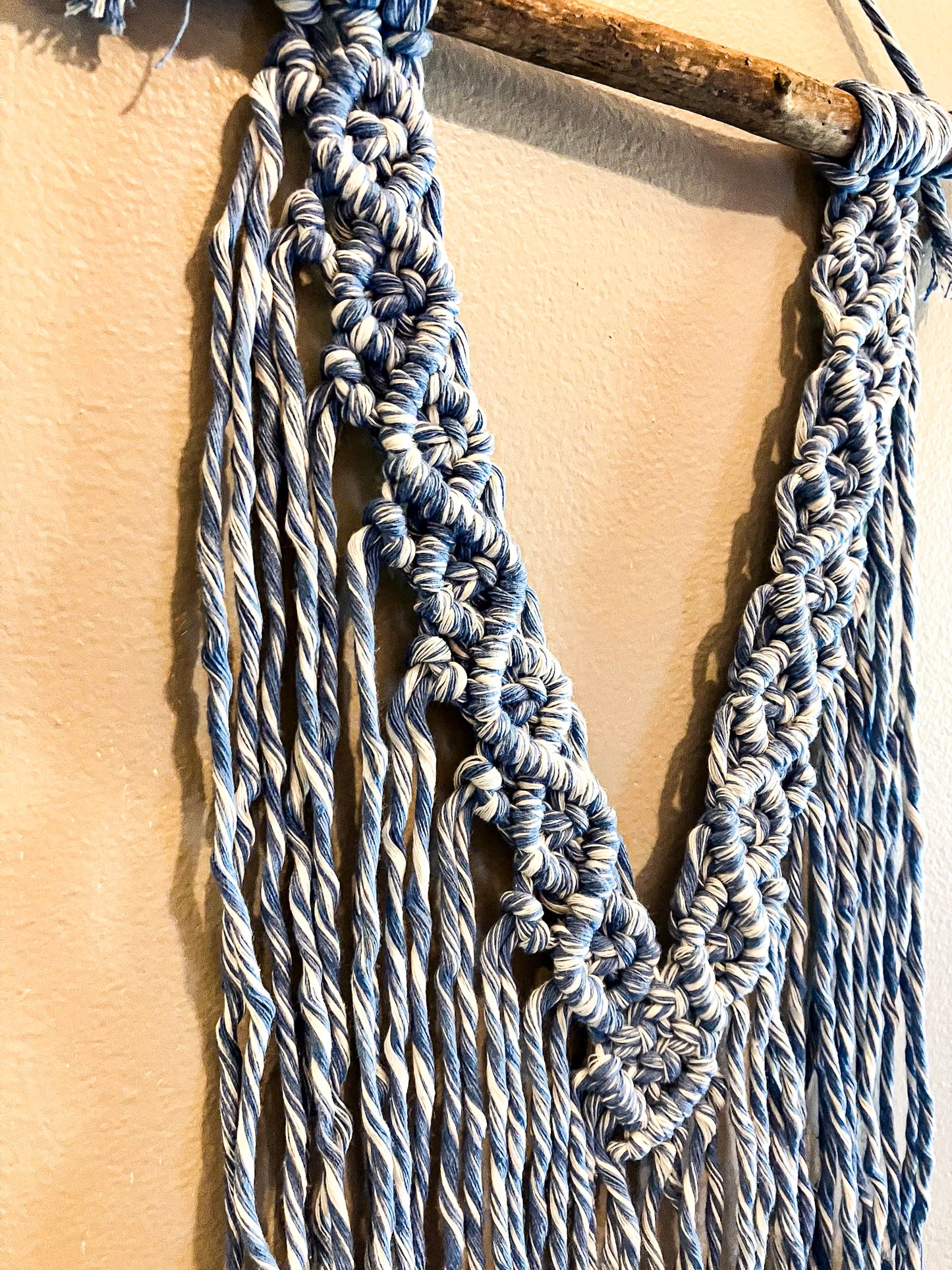Wall Hanging | Blue & White Dual Color