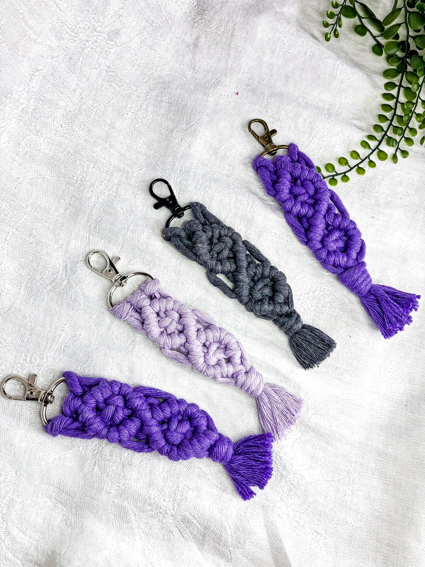 Macrame Keychain (Clearance)