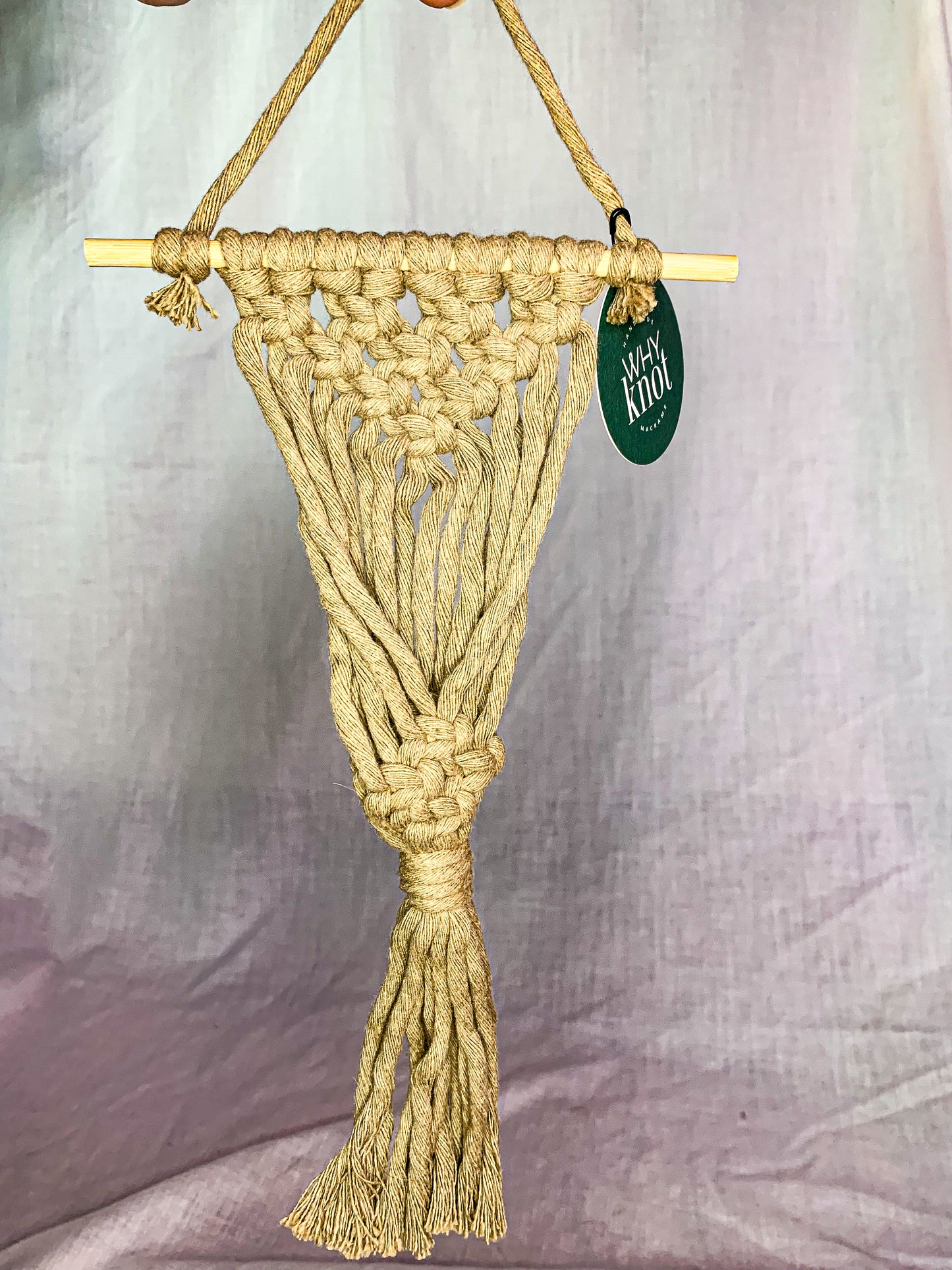 Macrame Indoor Air Plant Hanger
