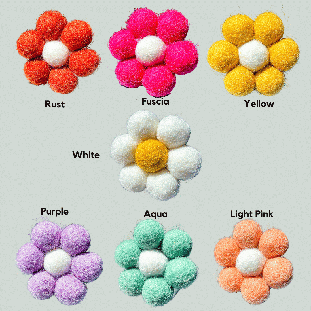 Flower Car Vent Clips