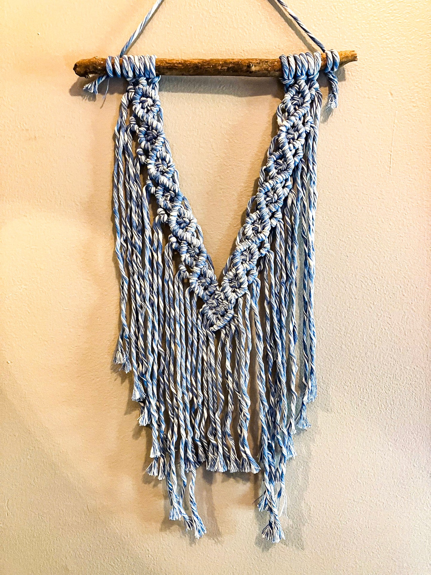 Wall Hanging | Blue & White Dual Color