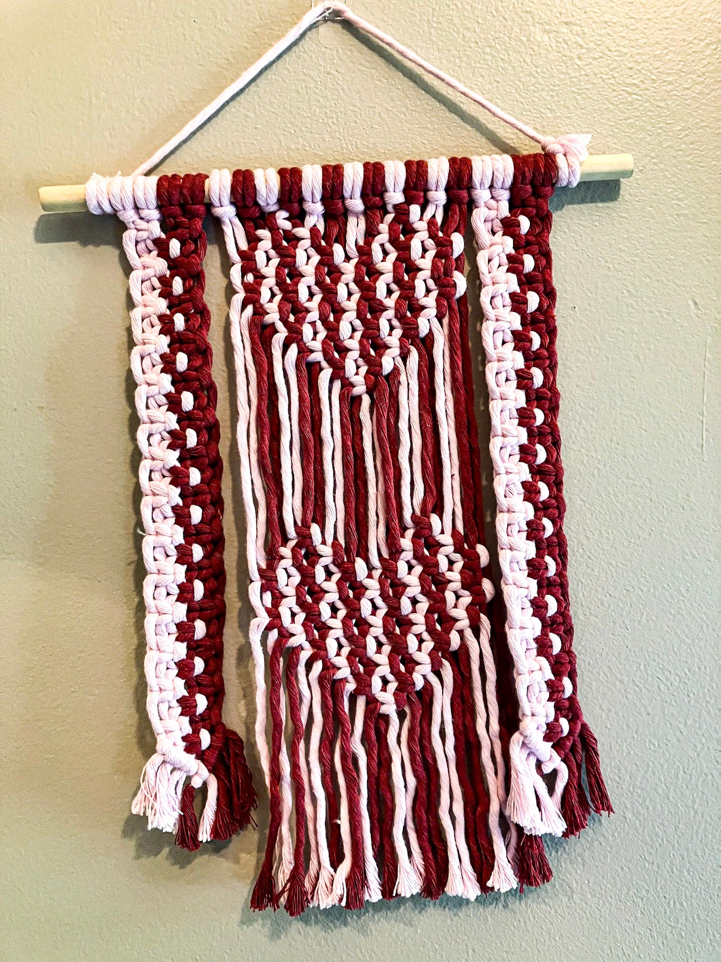 Heart Wall Hanging | Pink & Red
