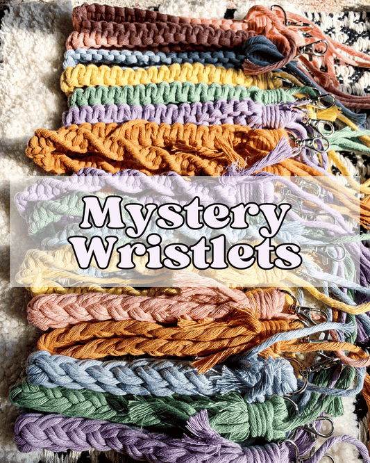 Blind Date Macrame Wristlets