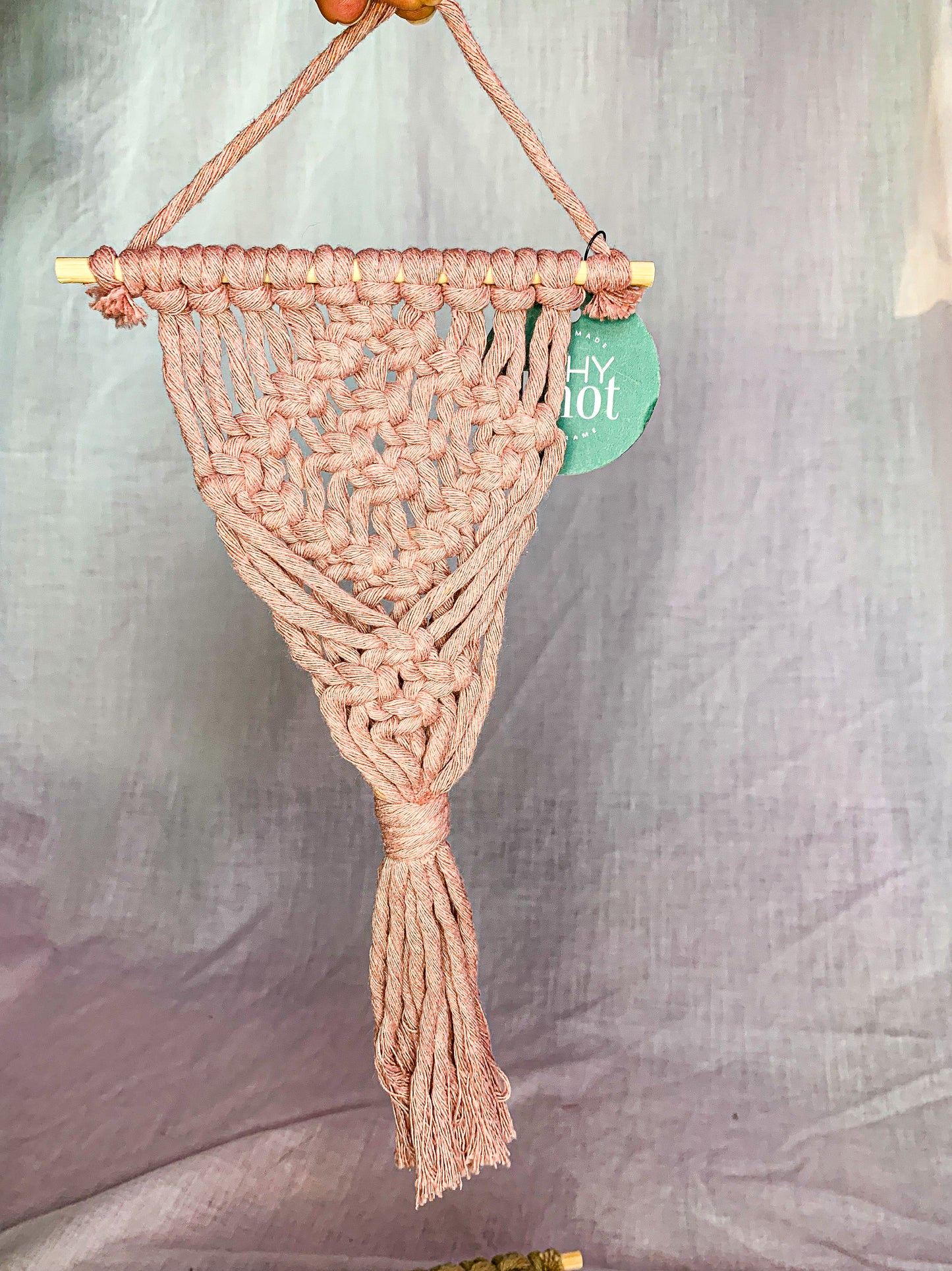 Macrame Indoor Air Plant Hanger