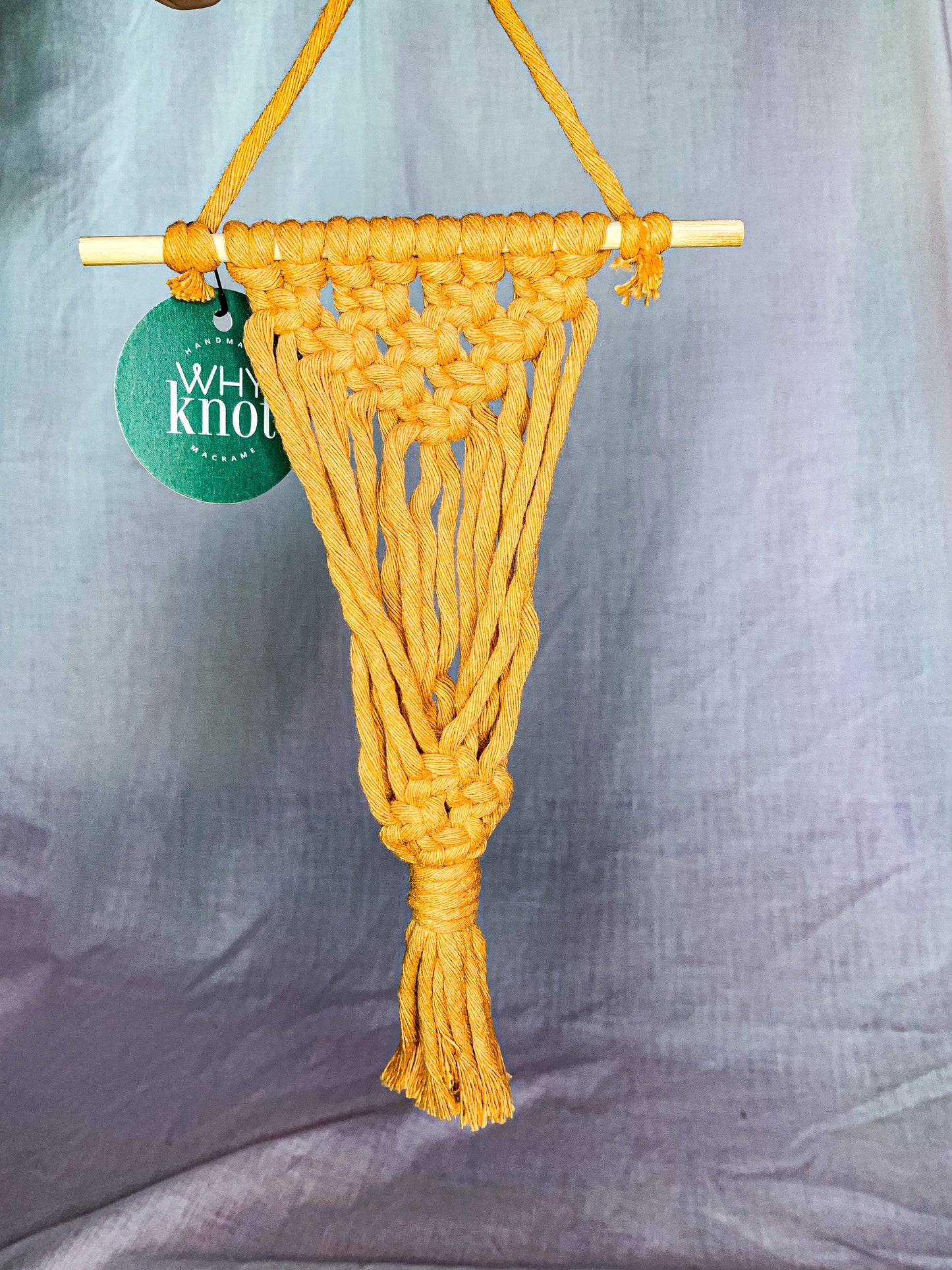 Macrame Indoor Air Plant Hanger