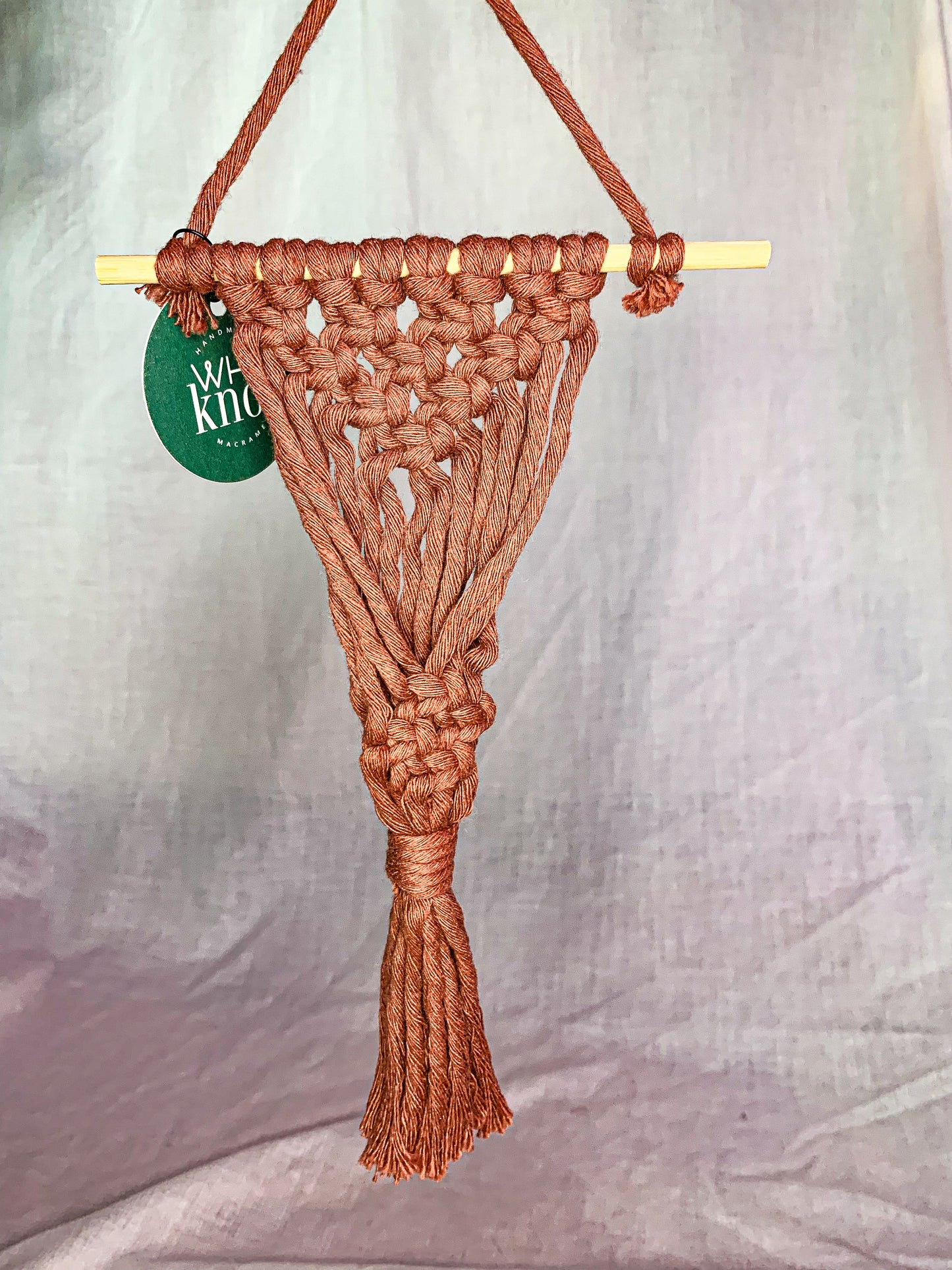 Macrame Indoor Air Plant Hanger
