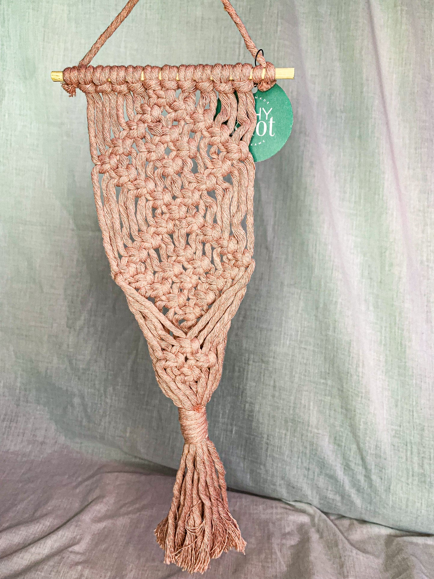 Macrame Indoor Air Plant Hanger
