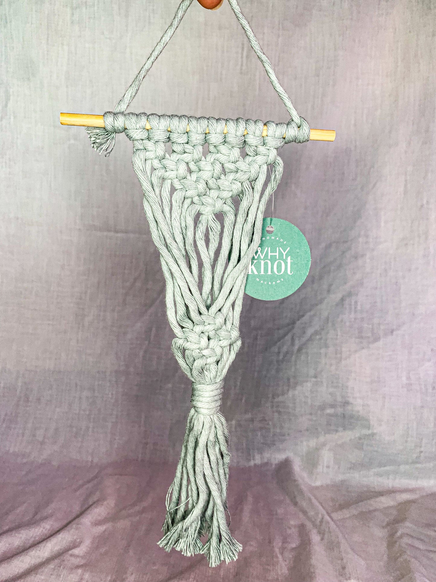 Macrame Indoor Air Plant Hanger