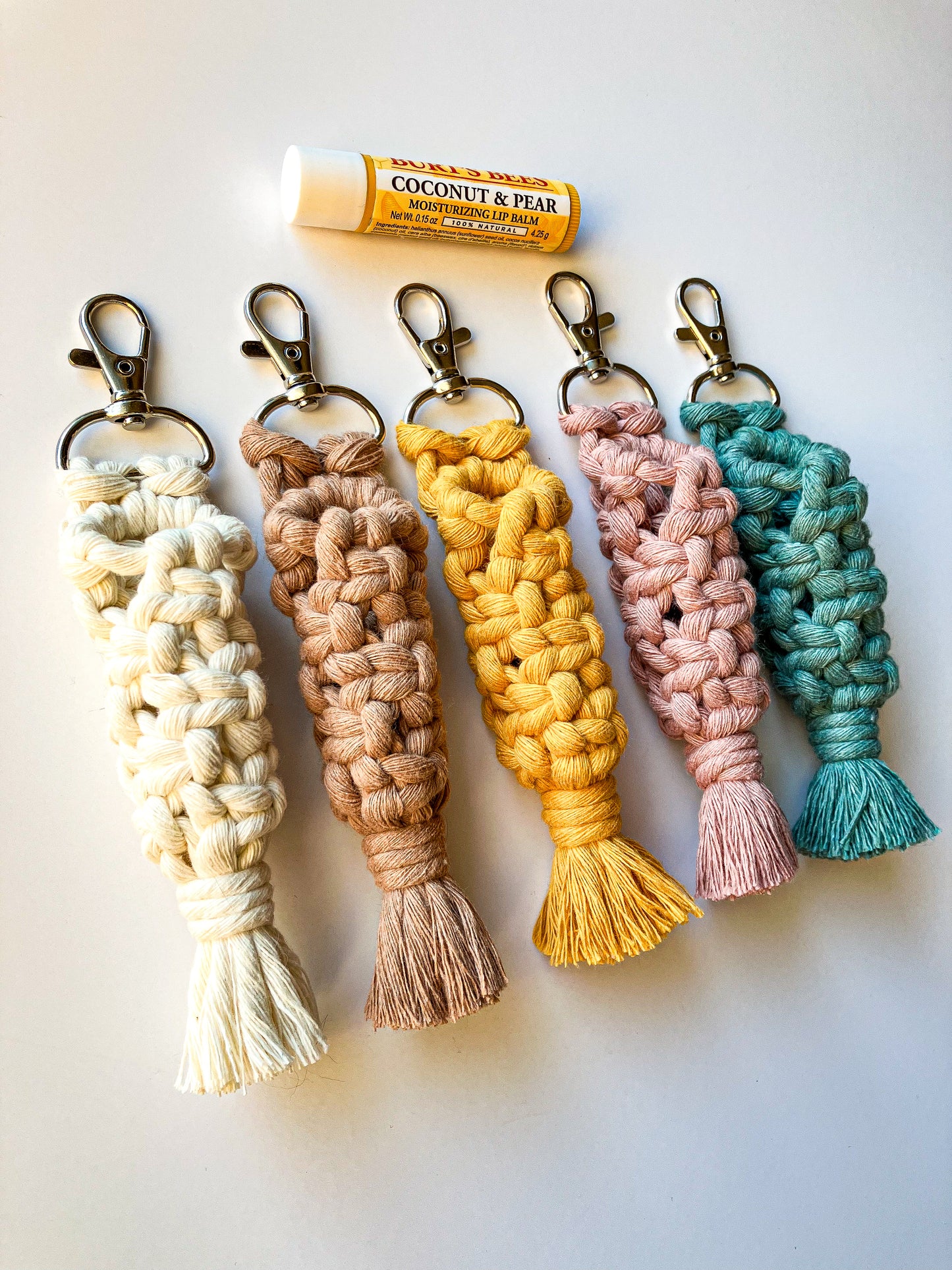 Chapstick Holder Keychain