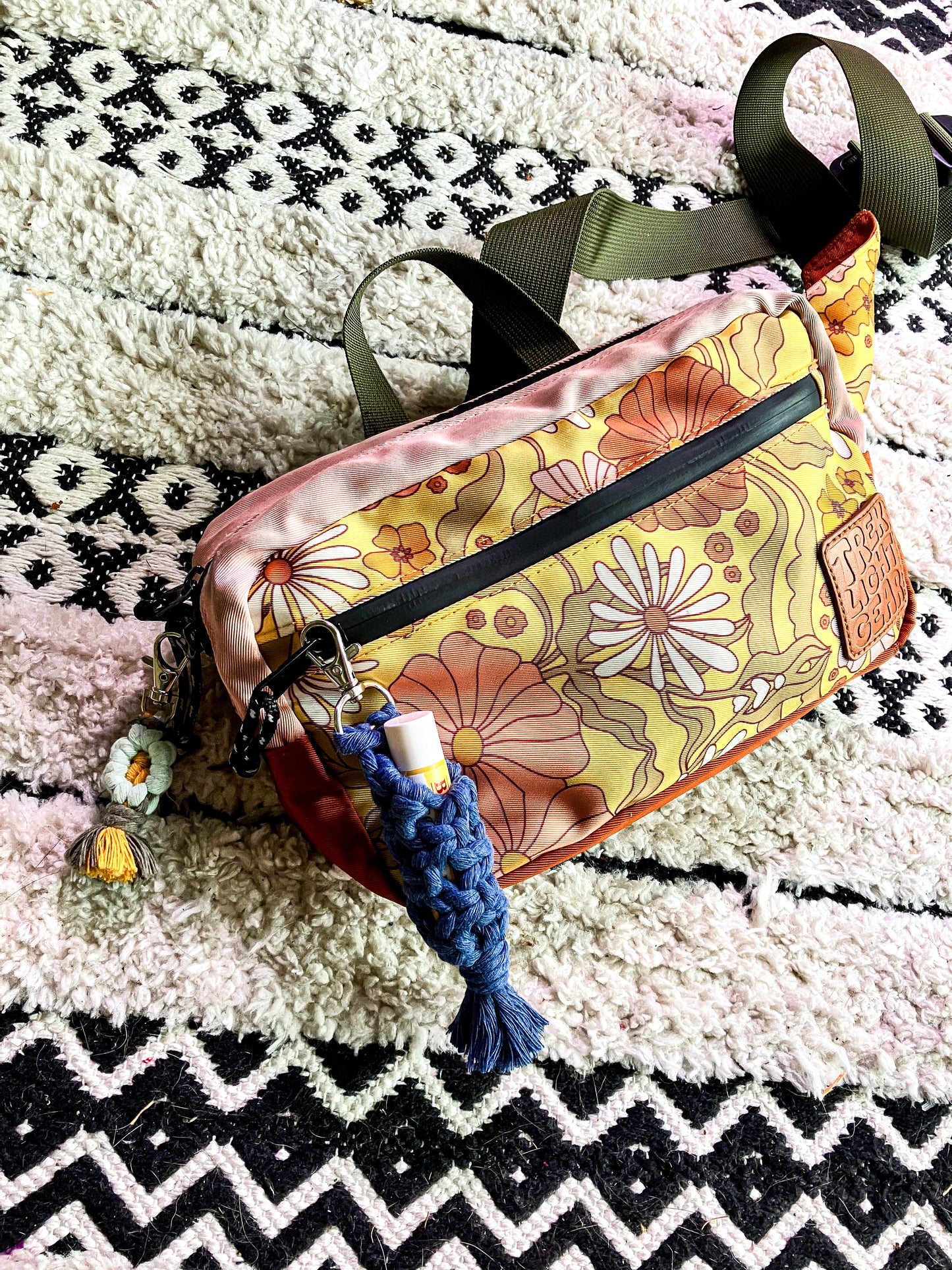 Chapstick Holder Keychain