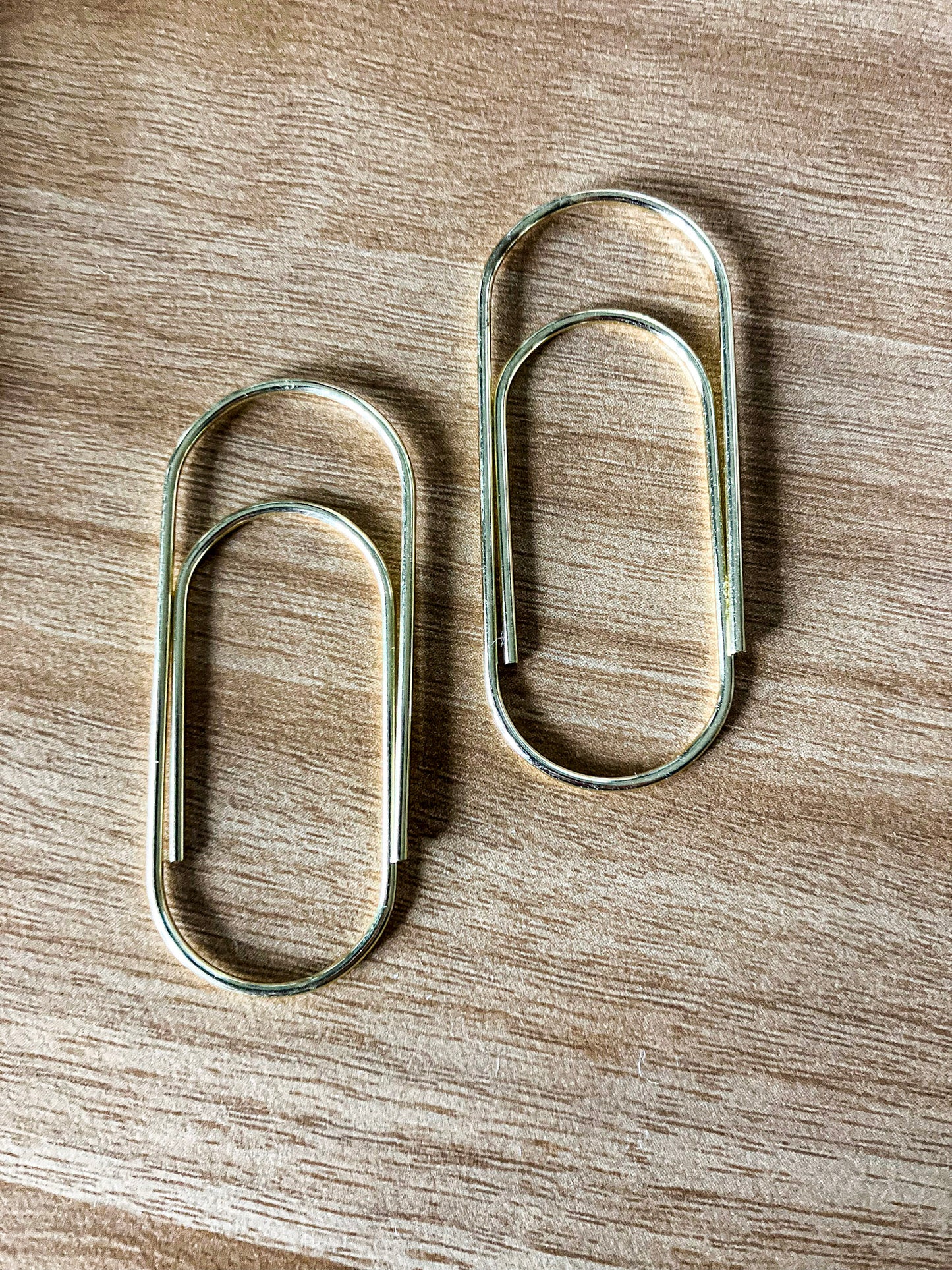 Gold Jumbo Paper Clips