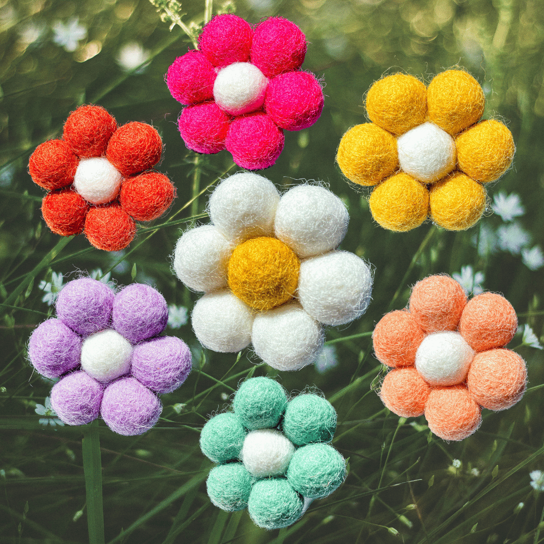Flower Car Vent Clips