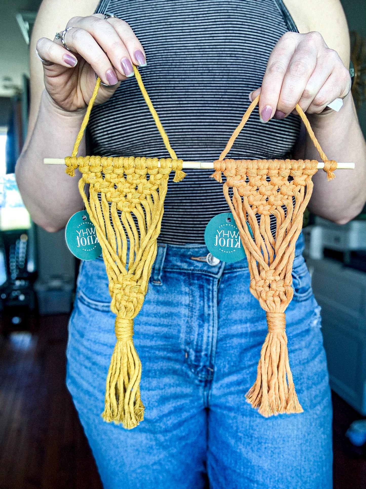 Plant Hanger for Air Plants and Tiny Pots