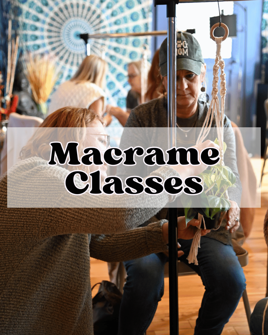 In Person Macrame Classes near Harrisburg PA