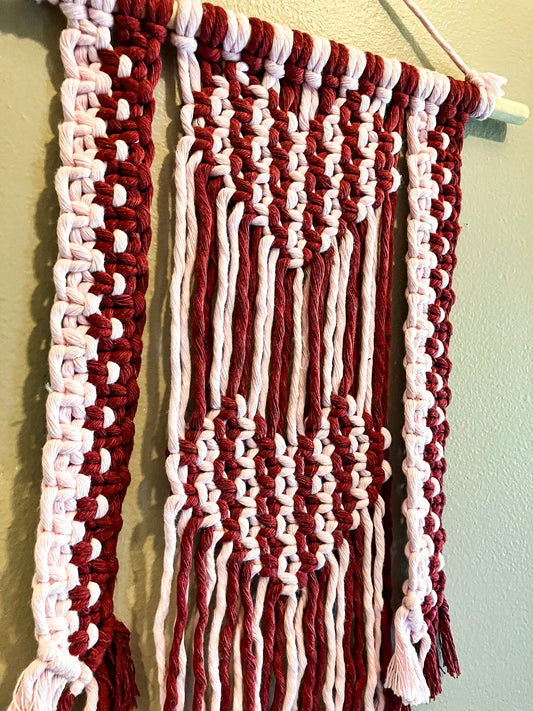 Heart Wall Hanging | Pink & Red