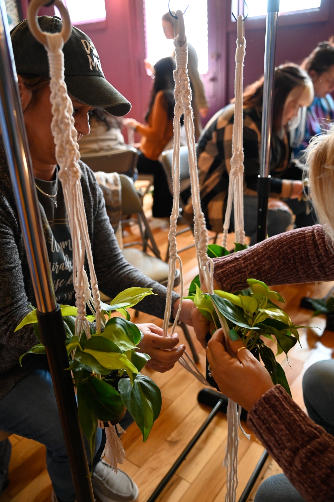 Plant Hanger Class at Wishing Well Candles & Gifts