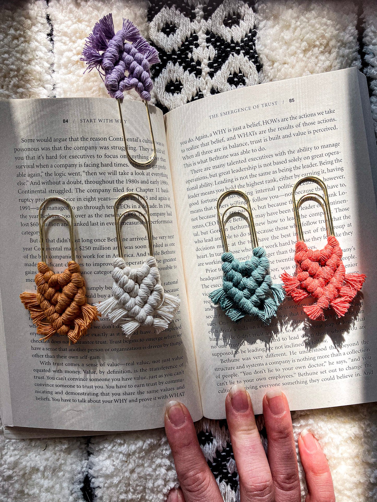 Large Paperclip Bookmark