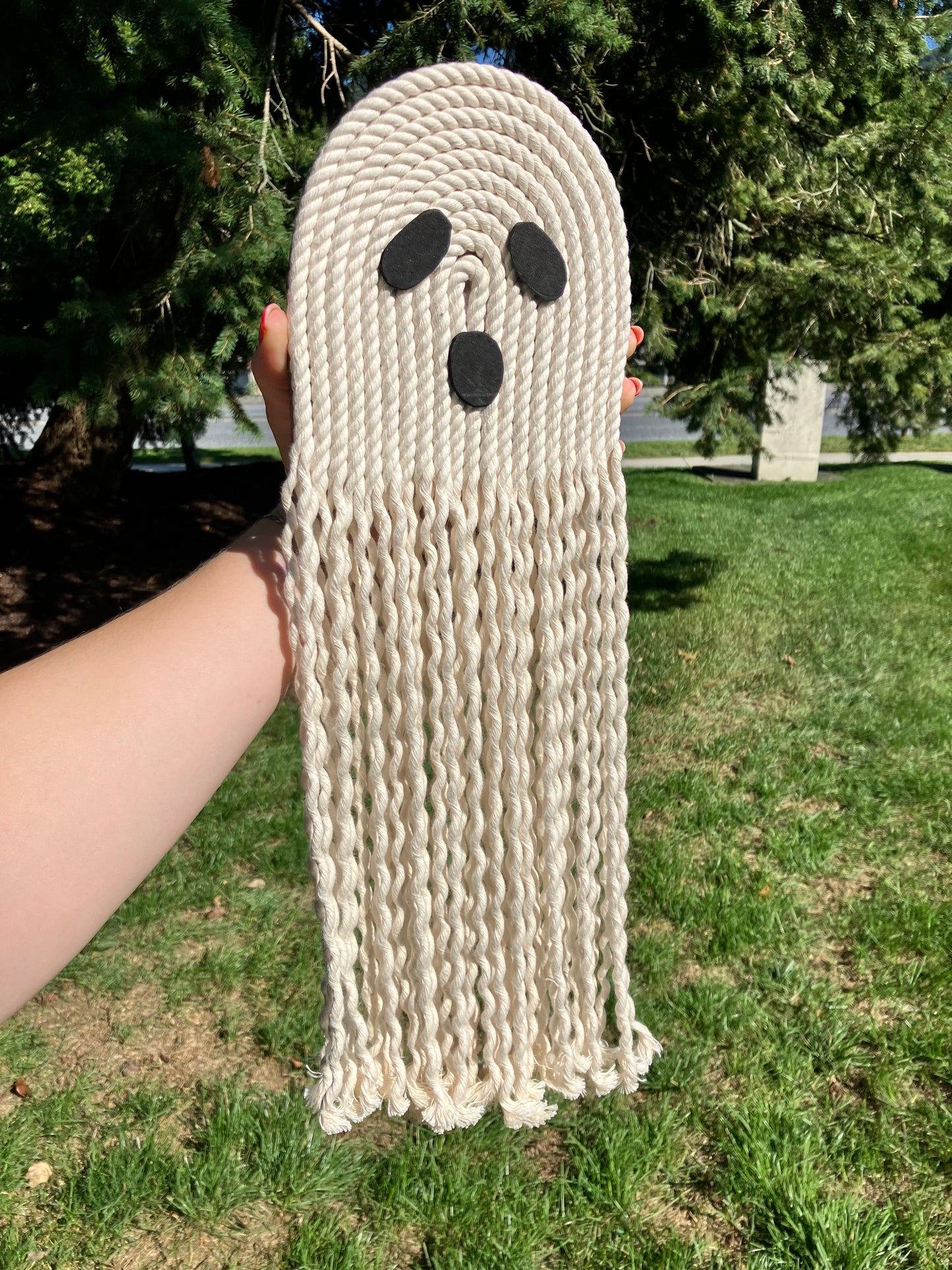 Pre-Order Macrame Ghost Wall Hanging