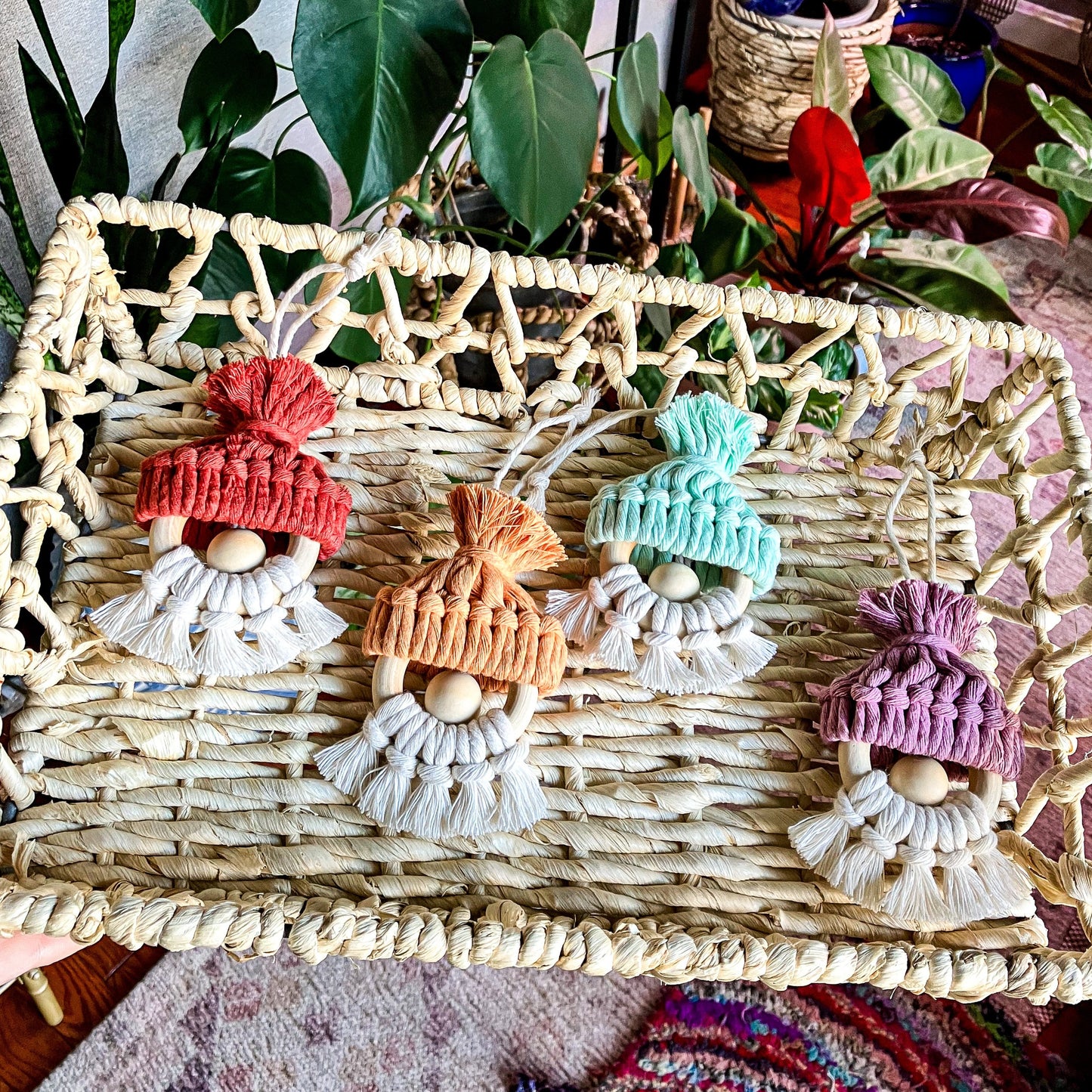 Handmade Gnome Ornaments
