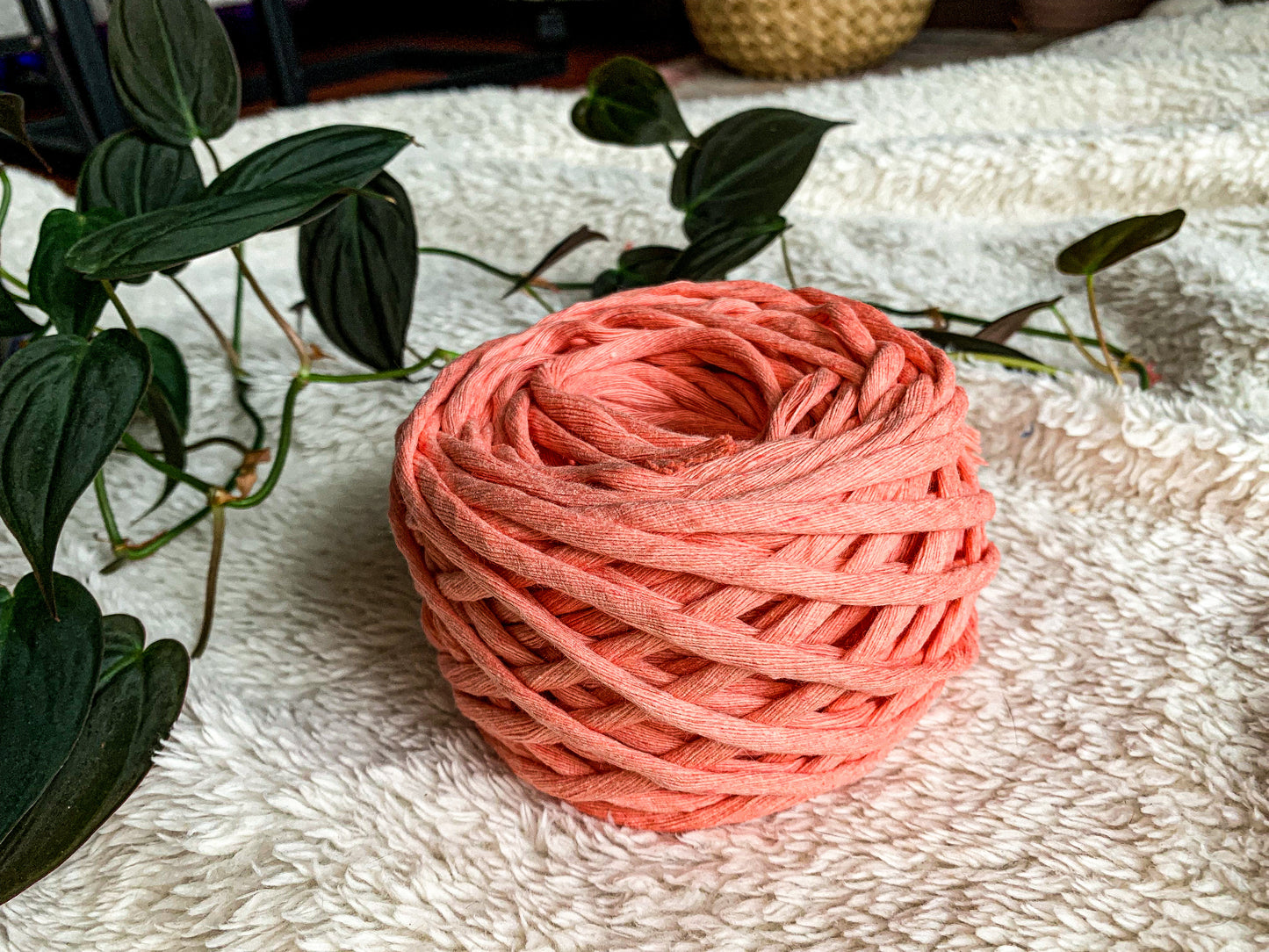 4mm Recycled Cotton Macrame Cord - Sample Size